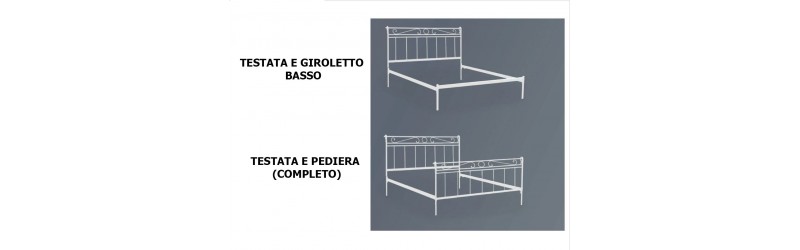 LETTO FERRO BATTUTO LORY PIAZZA E MEZZA VERDE DECAPè, NERO /ORO , NERO/ARGENTO